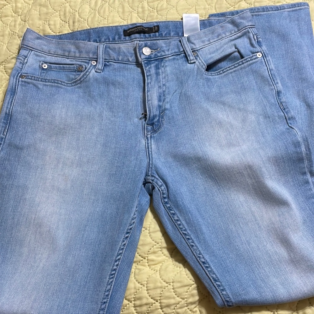 Mens 33 32 banana republic slim fit jeans